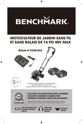 Benchmark ASYRTM0118040 Mode D'emploi