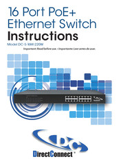 DirectConnect DC-S-16M-220W Instructions