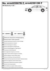 Westfalia 425913-T Instructions De Montage