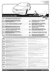 ECS Electronics HN-445-DH Instructions De Montage