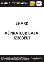 shark IZ320EUT Instructions Et Garantie