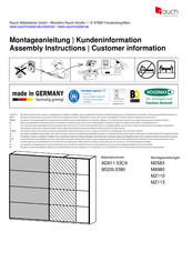 Rauch 90226.0380 Instructions De Montage