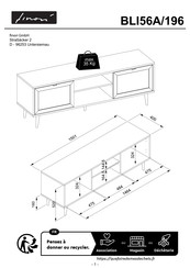 finori BLI56A/196 Instructions De Montage