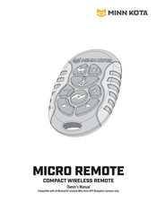 MINN KOTA MICRO REMOTE Manuel Du Propriétaire