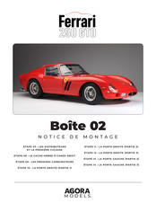 Agora Models Ferrari 250 GTO Boite 02 Notice De Montage