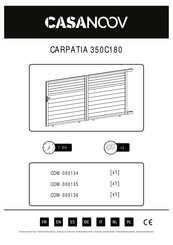 Casanoov CARPATIA 350C180 Instructions De Montage