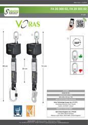 KRATOS SAFETY VORAS FA 20 301 02 Mode D'emploi