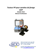 GDD Instrumentation TDLV Manuel D'utilisation