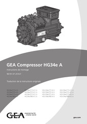 GEA HG34e A Serie Instructions De Montage