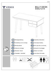 VIPACK BILLY BIBU1214 Notice De Montage