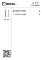 Electrolux EFB3AE10S1 Notice D'utilisation