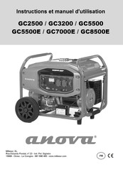 Anova GC3200 Instructions Et Manuel D'utilisation