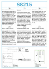 Solid S8215 Instructions De Montage