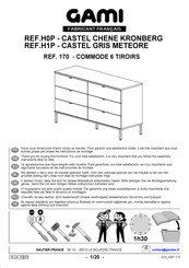 Gami CASTEL H0P 170 Instructions De Montage