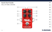 Tc Electronic HALL OF FAME 2 REVERB Guide Rapide