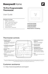 Honeywell Home TH6320U2008/U Guide De L'utilisateur