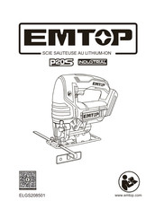 EMTOP ELGS208501 Manuel D'utilisation