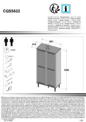 Forte CQSS622 Notice De Montage