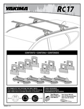 Yakima RC17 Mode D'emploi