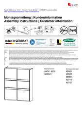 Rauch A4P41.4210 Instructions De Montage