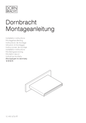 Dornbracht 13 415 979-FF Instructions De Montage