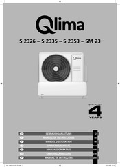 Qlima S 2326 Manuel D'utilisation