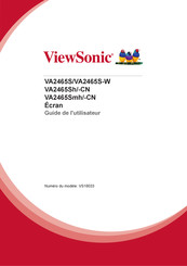 ViewSonic VS16033 Guide De L'utilisateur