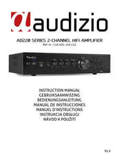 Audizio 110.102 Manuel D'instructions