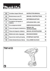 Makita TW141D Manuel D'instructions