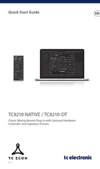 TC Electronic TC8210-DT Guide De Démarrage Rapide