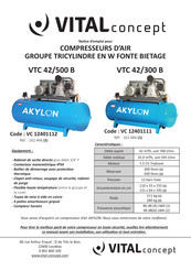 Vital VC 12401111 Notice D'emploi