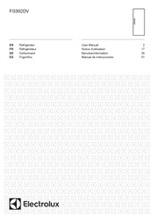 Electrolux FI3302DV Notice D'utilisation