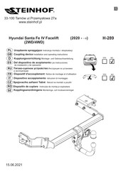 Steinhof H-289 Notice De Montage Et D'utilisation