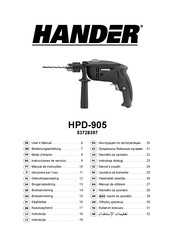 Hander HPD-905 Mode D'emploi