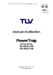 TLV PowerTrap GP10M Manuel D'utilisation