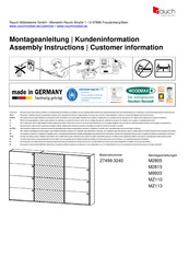 Rauch 27499.3240 Instructions De Montage