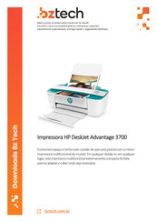 HP DeskJet Advantage 3700 Serie Guide Rapide