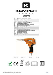 Kemper 1740PRO Manuel D'utilisation