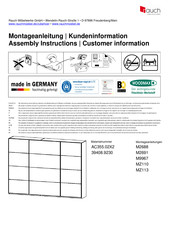 Rauch AC355.02X2 Instructions De Montage