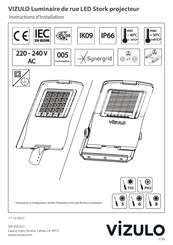 VIZULO Stork Instructions D'installation