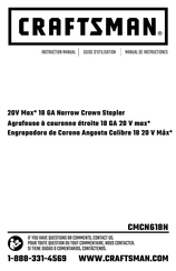 Craftsman CMCN618N Guide D'utilisation