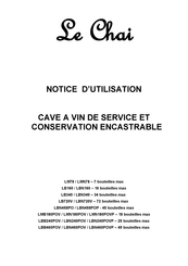 Le Chai LM78 Notice D'utilisation