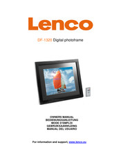 LENCO DF-1320 Mode D'emploi