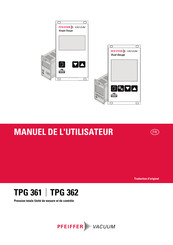 Pfeiffer Vacuum TPG 361 Manuel De L'utilisateur