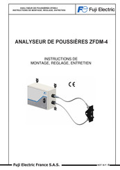 Fuji Electric ZFDM-4 Instructions De Montage