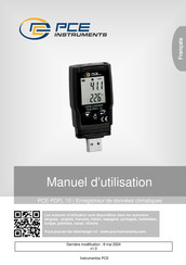 PCE Instruments PDFL 10 Manuel D'utilisation