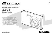 Casio Exilim EX-Z5 Mode D'emploi