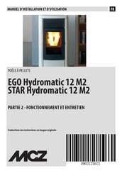 MCZ STAR Hydromatic 12 M2 Manuel D'installation Et D'utilisation