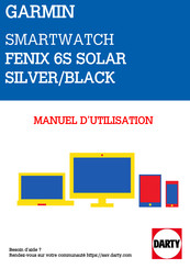 Garmin FENIX 6 Serie Manuel D'utilisation