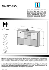 Forte SQNK233-C804 Notice De Montage